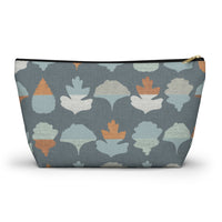 Frond Accessory Pouch w T-bottom in Aqua